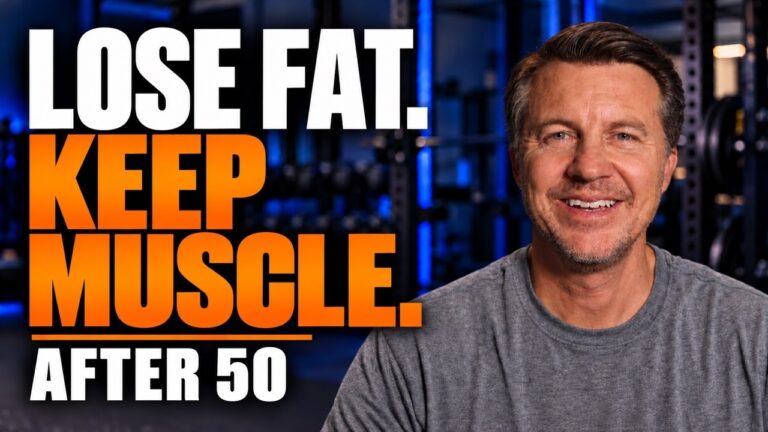 Joe beside the words “Lose fat. Keep muscle. After 50.”